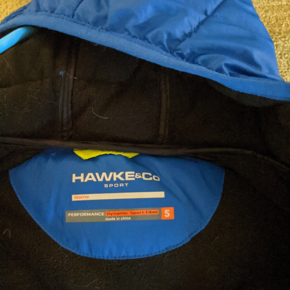 Hawke & Co Boys size 5 coat - Picture 3 of 3